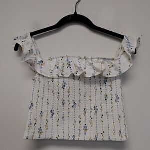 Womens Off The Shoulder Tank Top Size Small #373